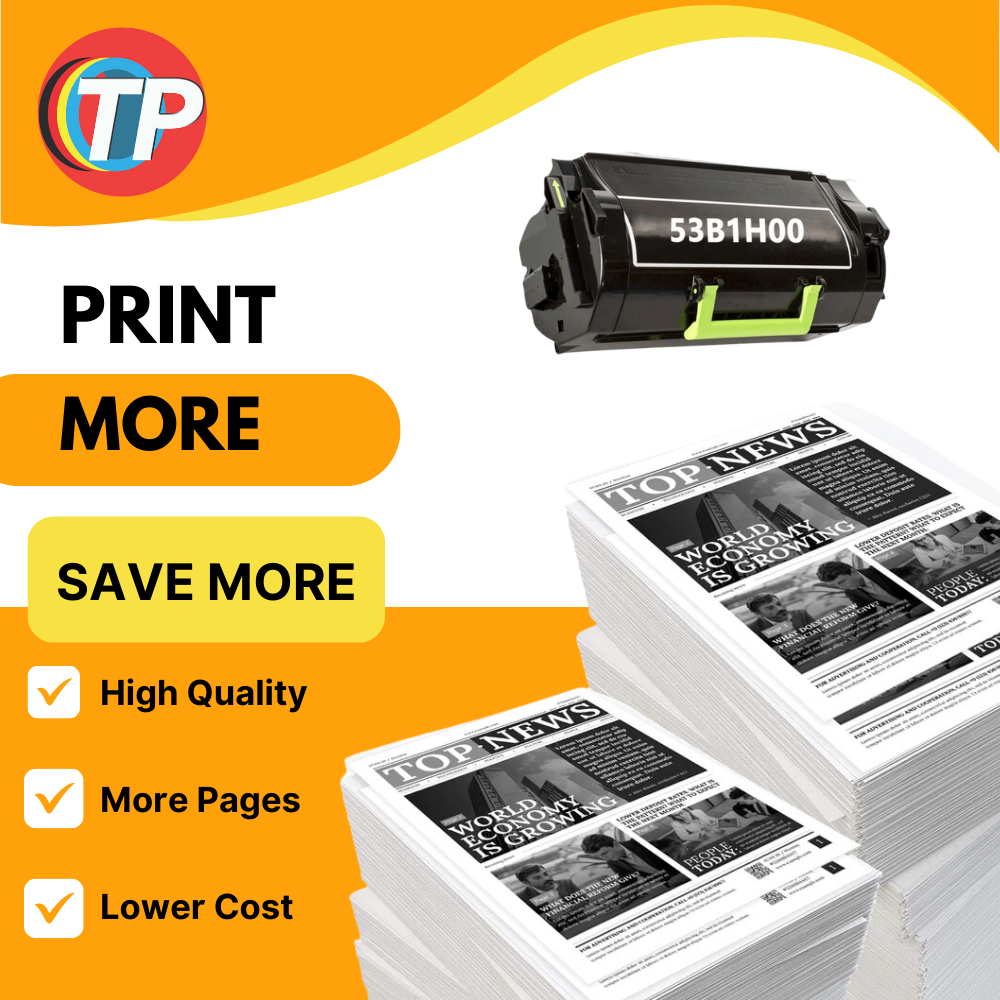 Compatible Lexmark 53B1H00 Toner Cartridge For MS817 MS817N MS817DN MS818 MS818DN Printers 25000 Pages