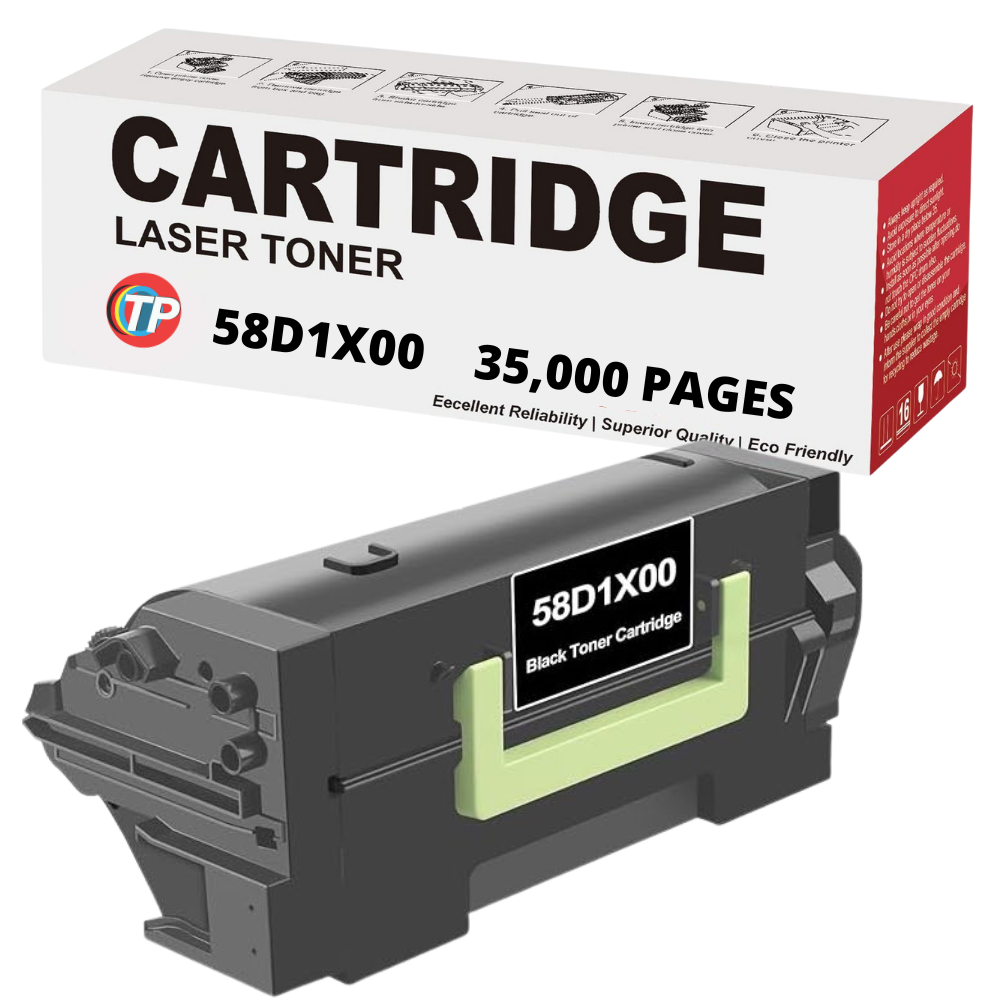 Compatible Lexmark 58D1X00 Toner Cartridge For MS725, MS822, MS823, MS825, MS826, MX721, MX722 - 35K