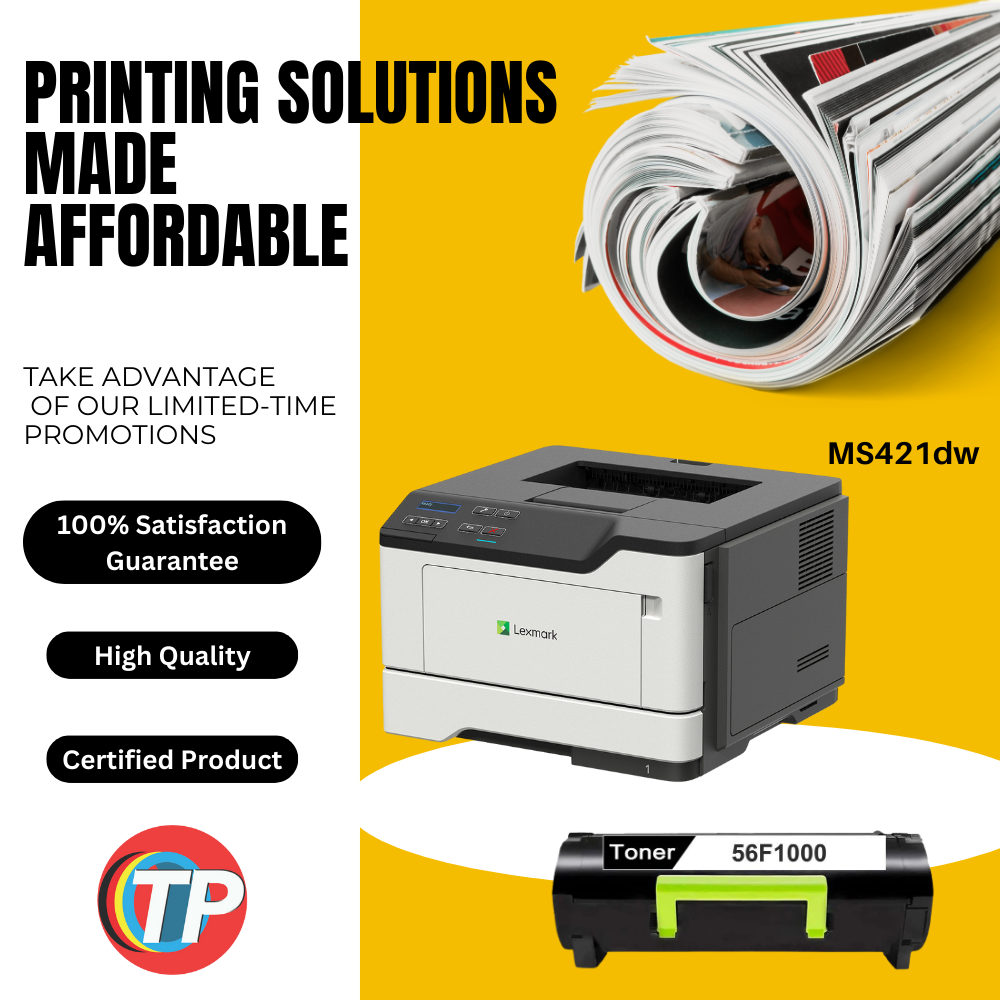 Compatible Lexmark 56F1000 Toner Cartridge Black 6K Pages