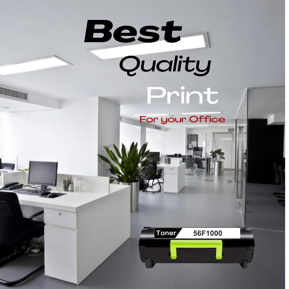 Compatible Lexmark 56F1000 Toner Cartridge Black 6K Pages