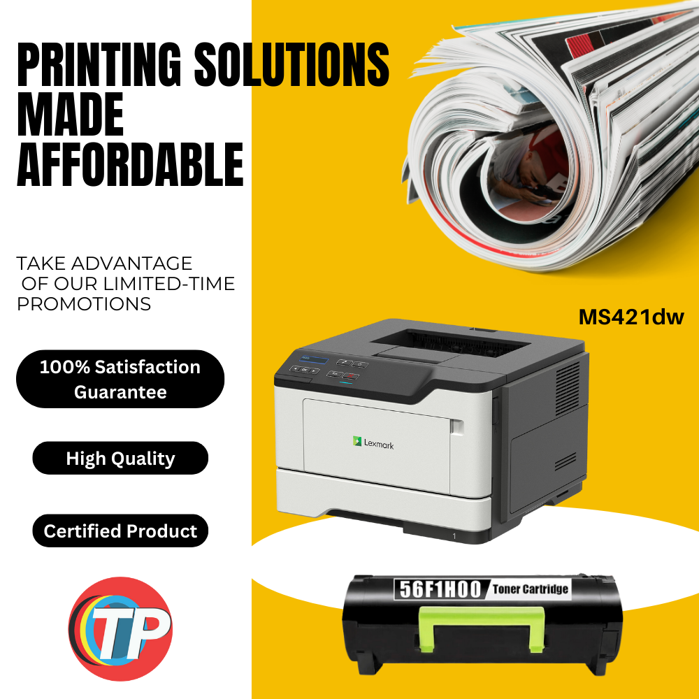 Compatible Lexmark 56F1H00 Toner Cartridge Black 15000 Pages