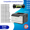 Compatible Lexmark 56F1H00 Toner Cartridge Black 15K Pages