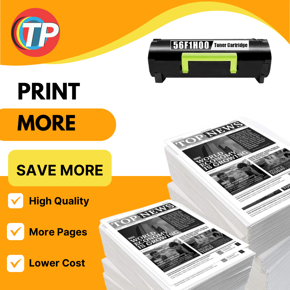 Compatible Lexmark 56F1H00 Toner Cartridge Black 15000 Pages