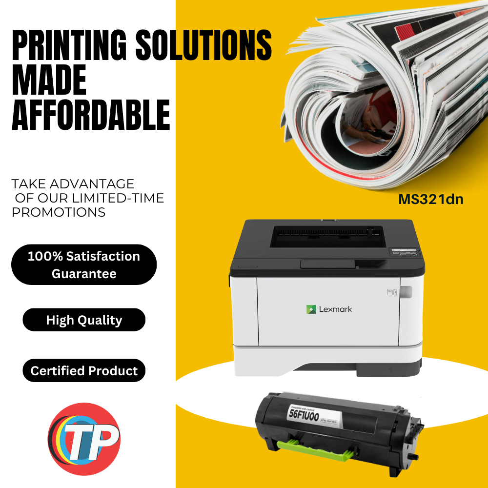 Compatible Lexmark 56F1U00 Toner Cartridge For MS321, MS621, MS622, MX521, MX522, MX622 - 25K