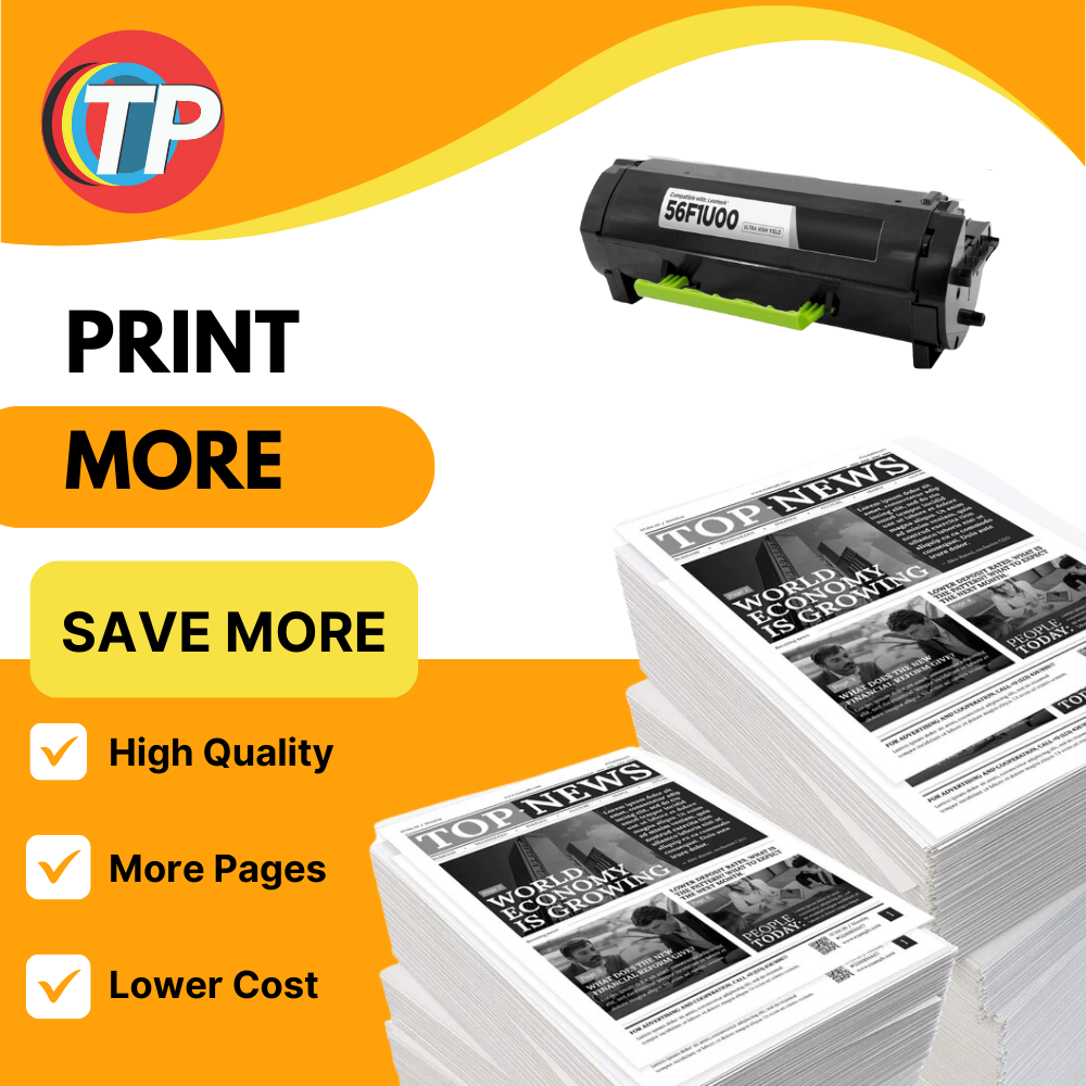 Compatible Lexmark 56F1U00 Toner Cartridge For MS321, MS621, MS622, MX521, MX522, MX622 - 25K