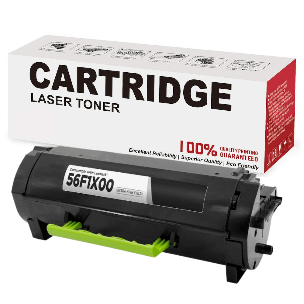 Compatible Lexmark 56F1X00 Toner Cartridge Black 20K Pages