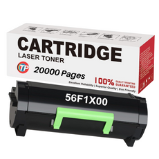 Compatible Lexmark 56F1X00 Toner Cartridge Black 20K Pages