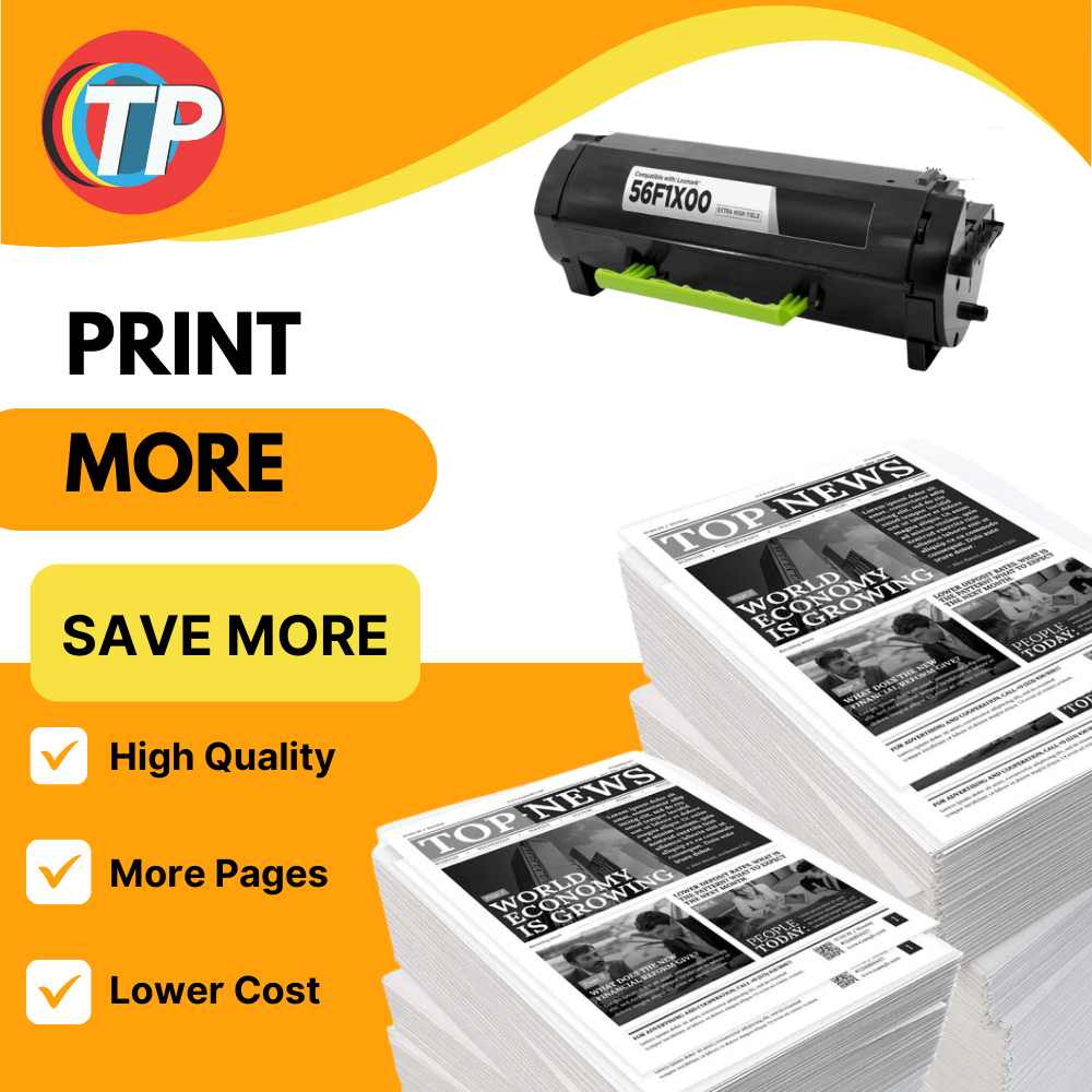 Compatible Lexmark 56F1X00 Toner Cartridge Black 20K Pages