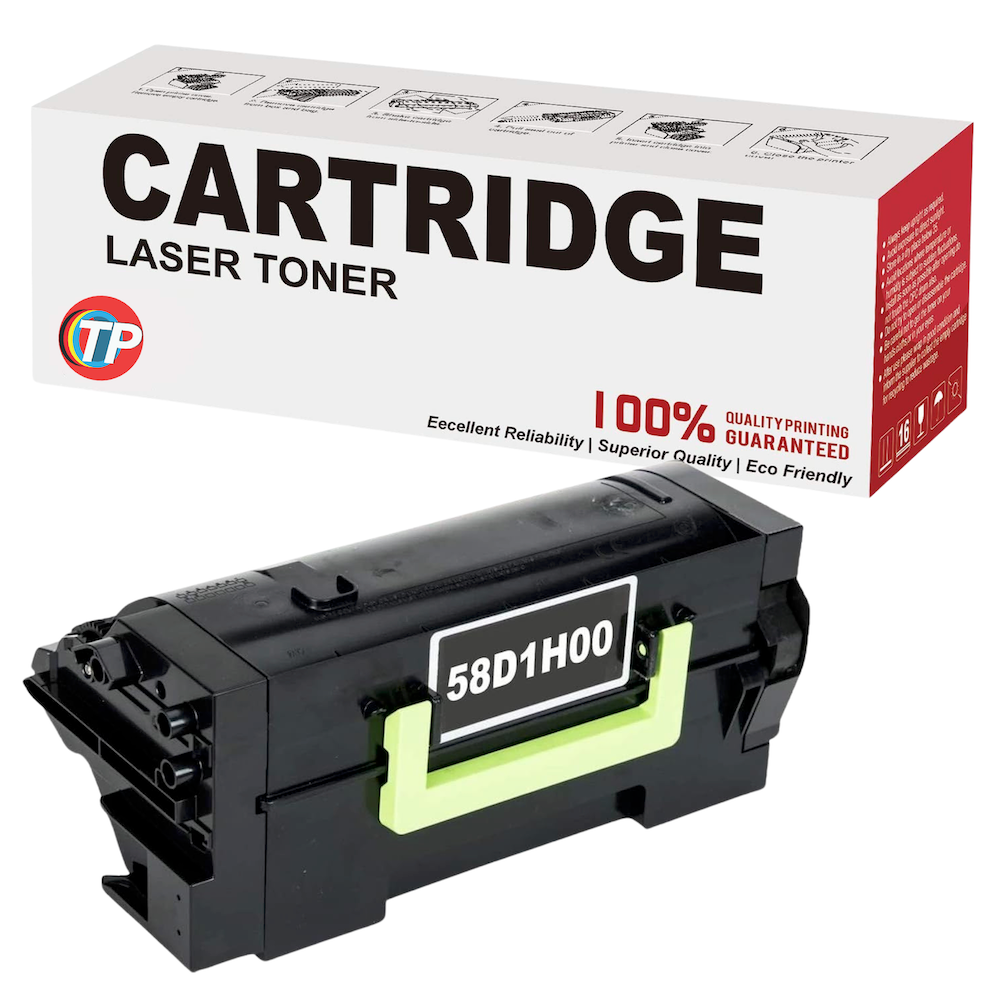 Compatible Lexmark 58D1H00 Toner Cartridge For MS725, MS821, MS822, MS823, MS825, MS826, MX721, MX722 - 15K