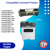 Compatible Lexmark 60F1X00 601X Toner Cartridge Black 20000 Pages