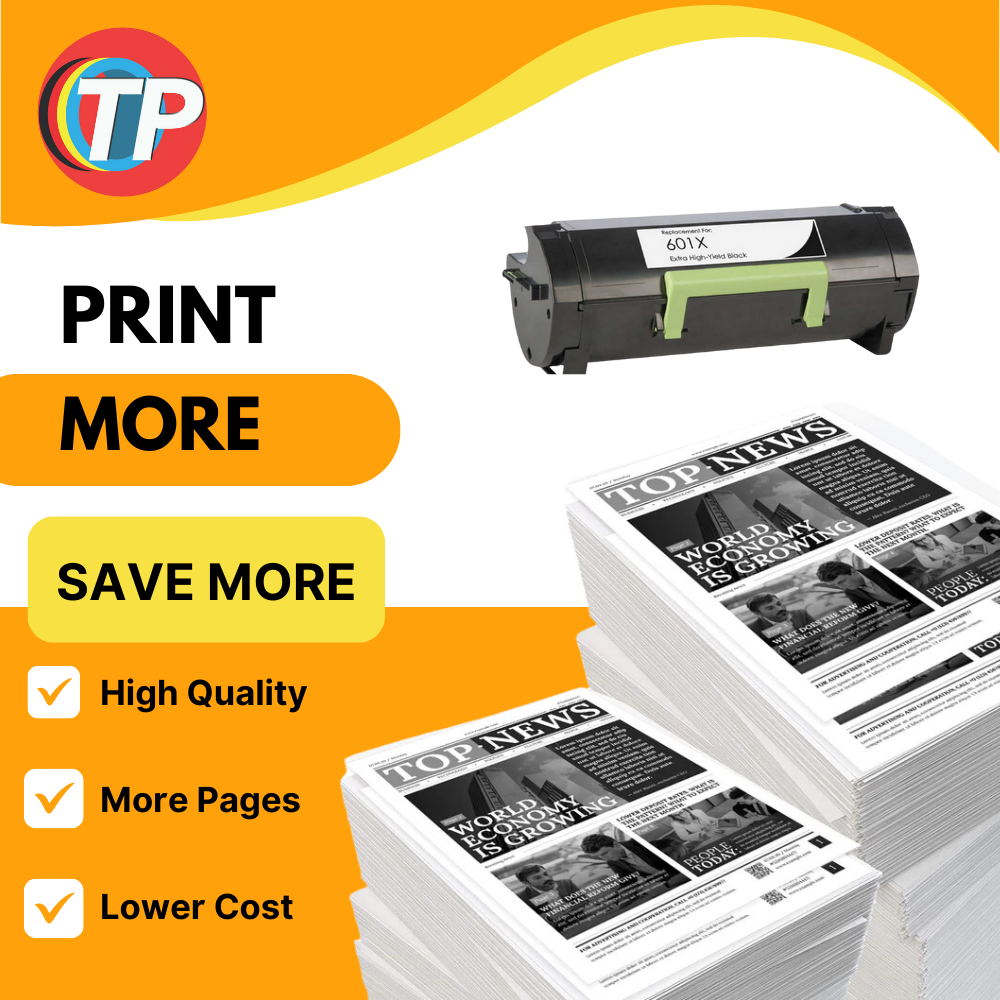 Compatible Lexmark 60F1X00 601X Toner Cartridge Black 20000 Pages