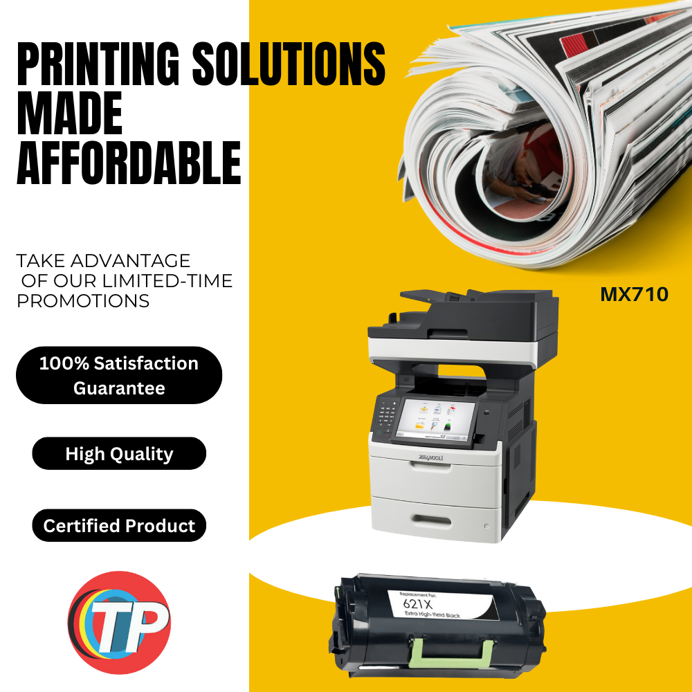 Compatible Lexmark 62D1X00, 621X Toner Cartridge For MX810, MX811, MX812 - 45K