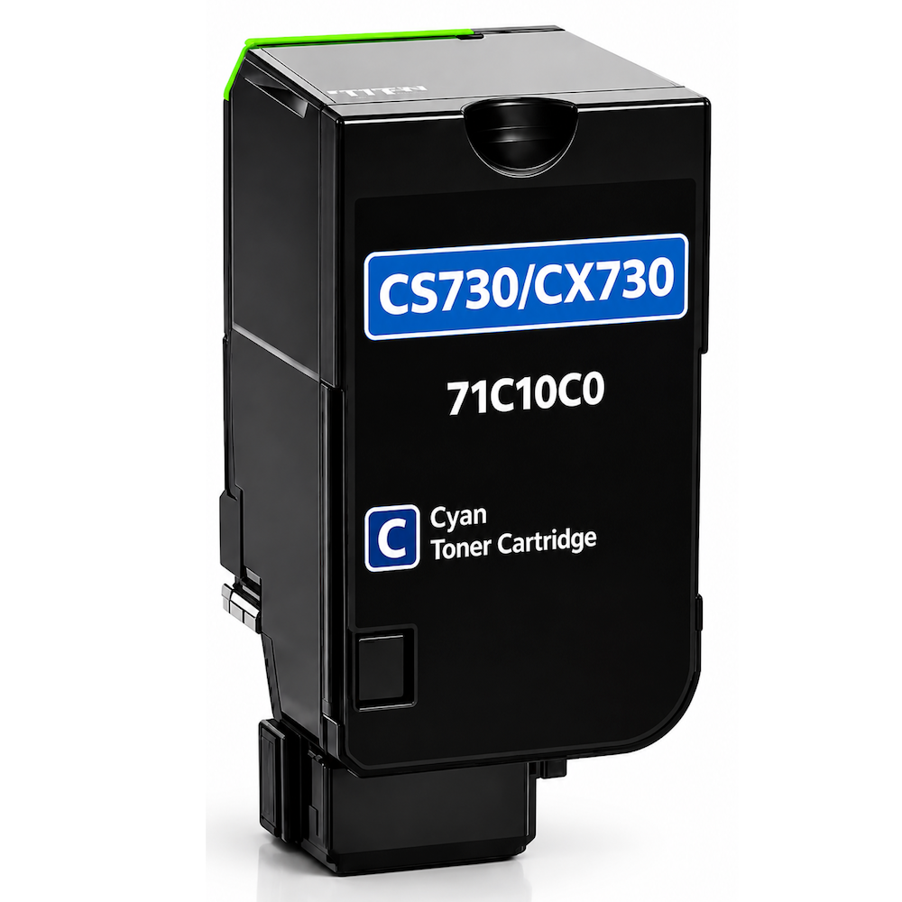 OEM Lexmark 71C10C0 Toner Cartridge Cyan 5000 Pages