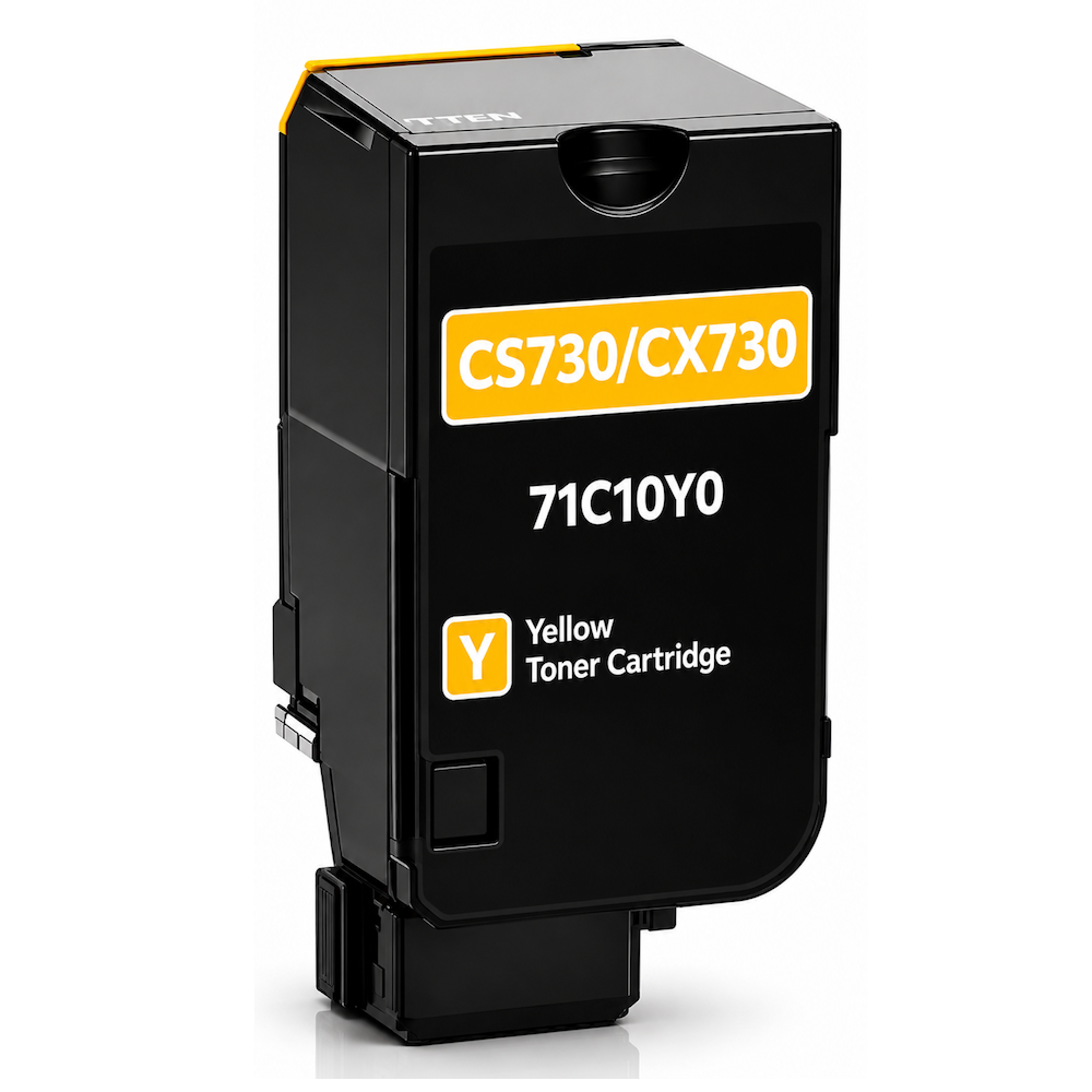 OEM Lexmark 71C10Y0 Toner Cartridge Yellow 5000 Pages