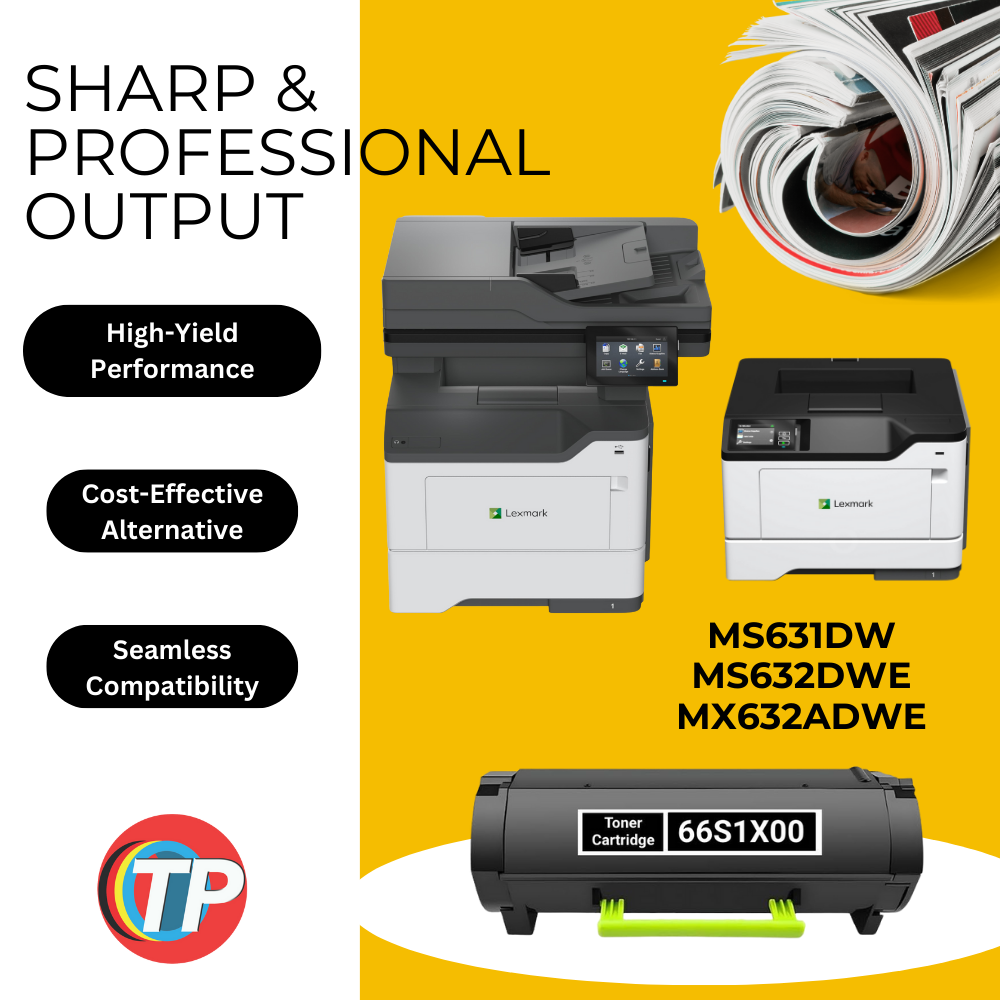 Compatible Lexmark 66S1X00, MS631dw, MS632dwe, MX632adwe Toner Cartridge 31000 Pages
