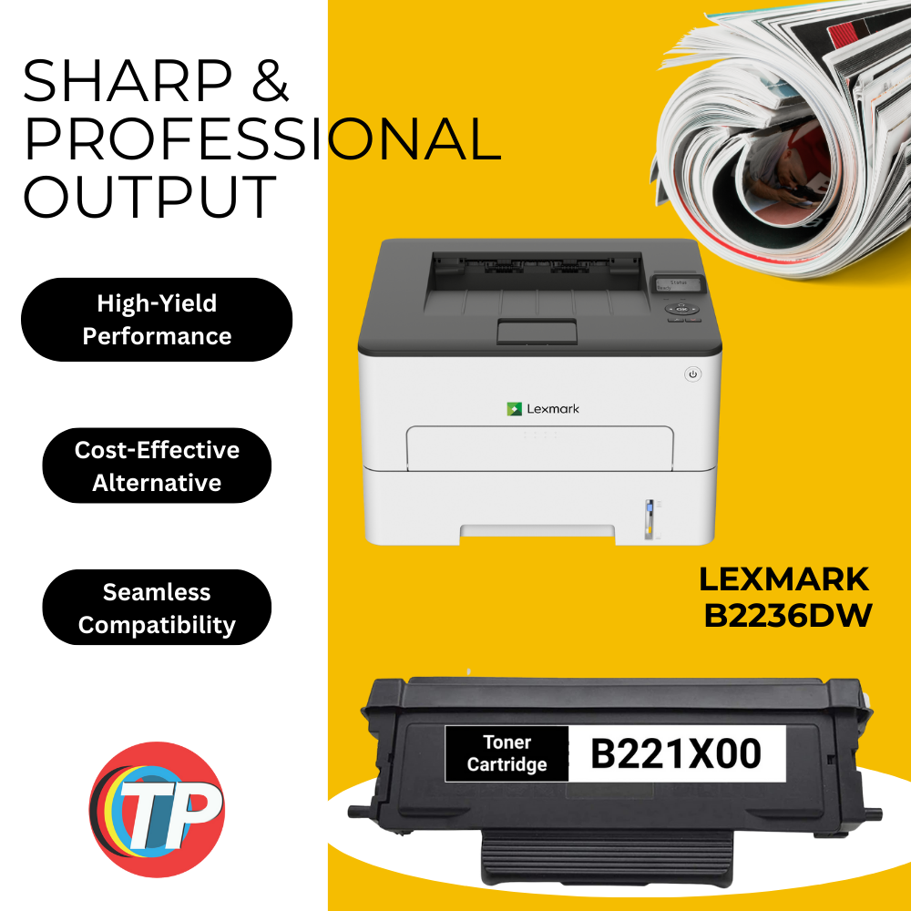 Compatible Lexmark B221X00 Toner Cartridge Black 6000 Pages