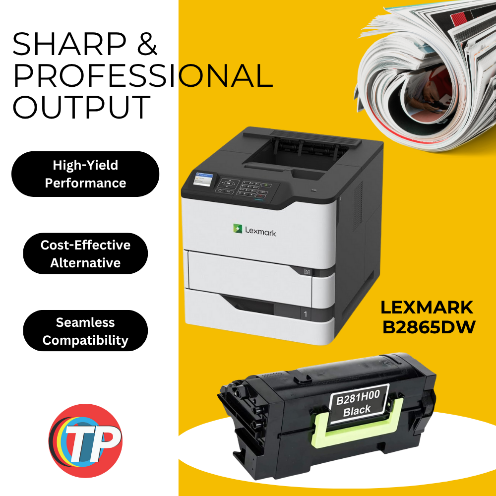 Compatible Lexmark B281H00 Toner Cartridge Black 15000 Pages