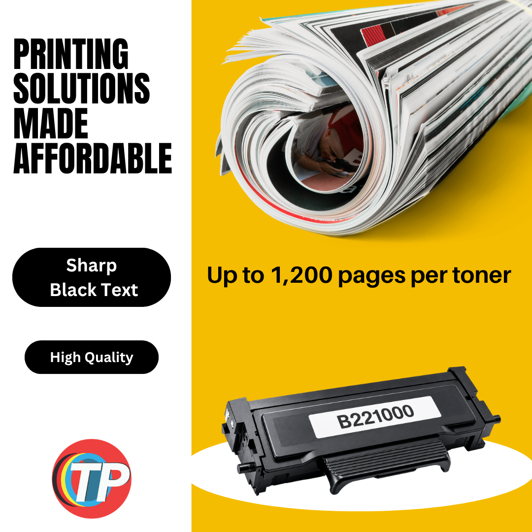 Compatible Lexmark B221000 Toner Cartridge Black 1200 Pages