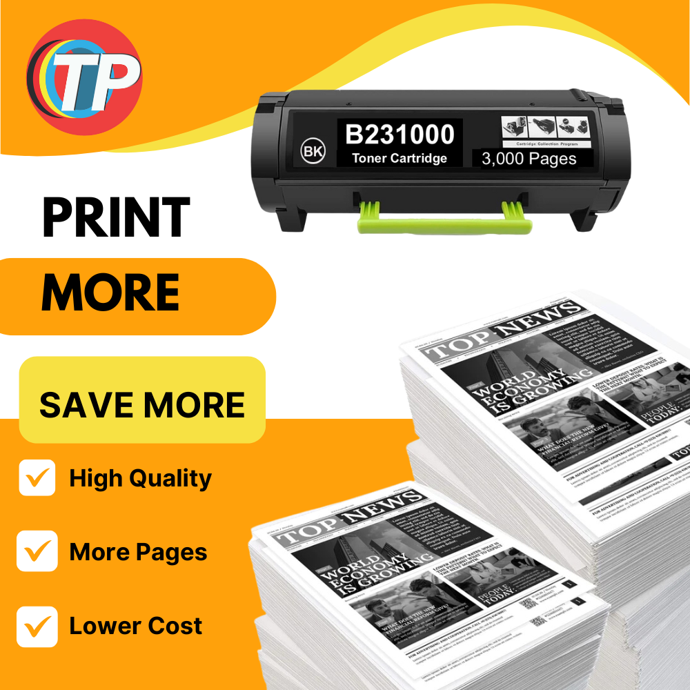 Compatible Lexmark B231000 Toner Cartridge Black 3000 Pages