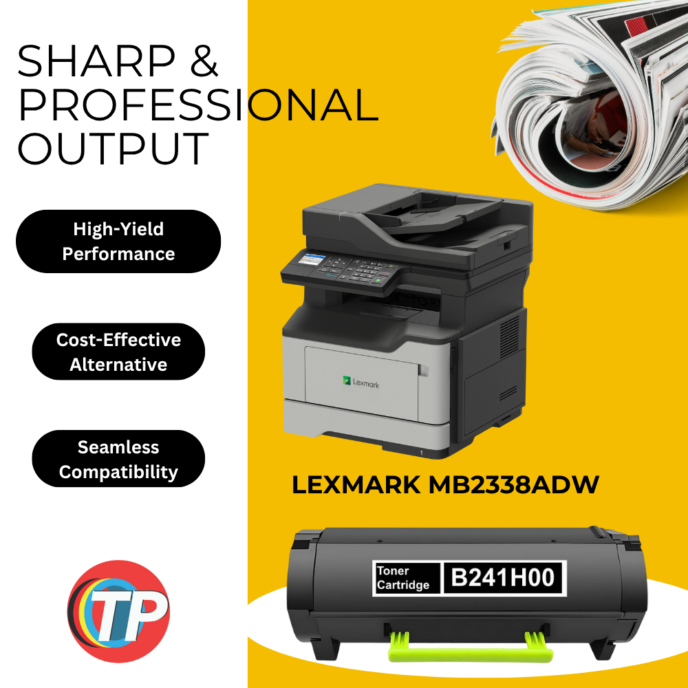 Compatible Lexmark B241H00, B240HA0 Toner Cartridge Black 6000 Pages