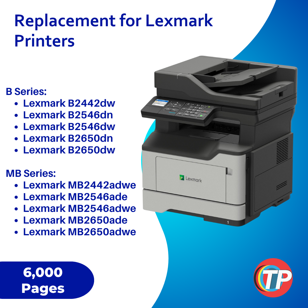Compatible Lexmark B241H00, B240HA0 Toner Cartridge Black 6000 Pages