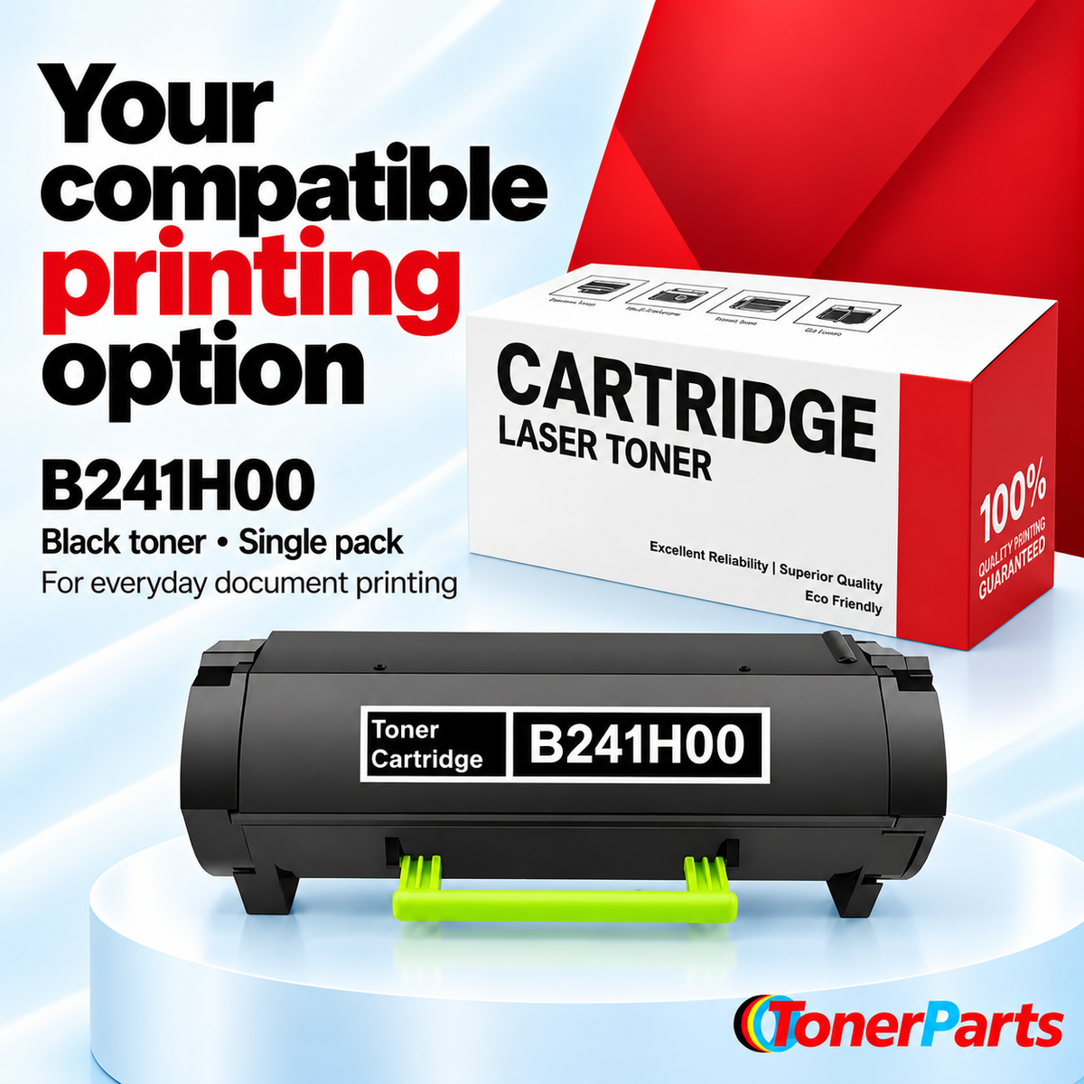Compatible Lexmark B241H00, B240HA0 Toner Cartridge Black 6000 Pages