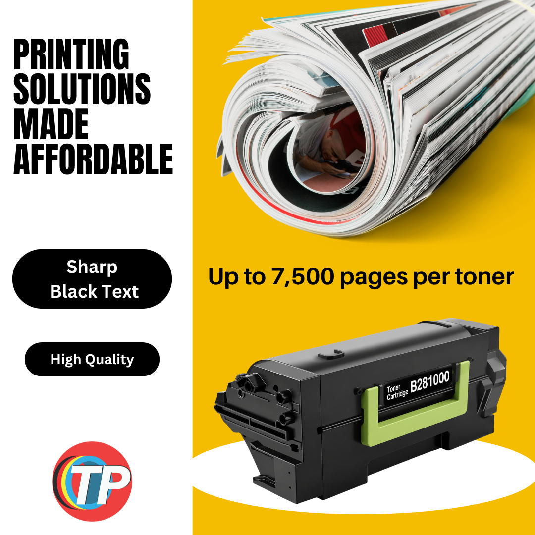 Compatible Lexmark B281000 Toner Cartridge Black 7500 Pages