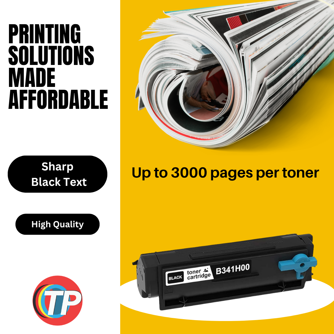 Compatible Lexmark B341H00 Toner Cartridge Black 3000 Pages