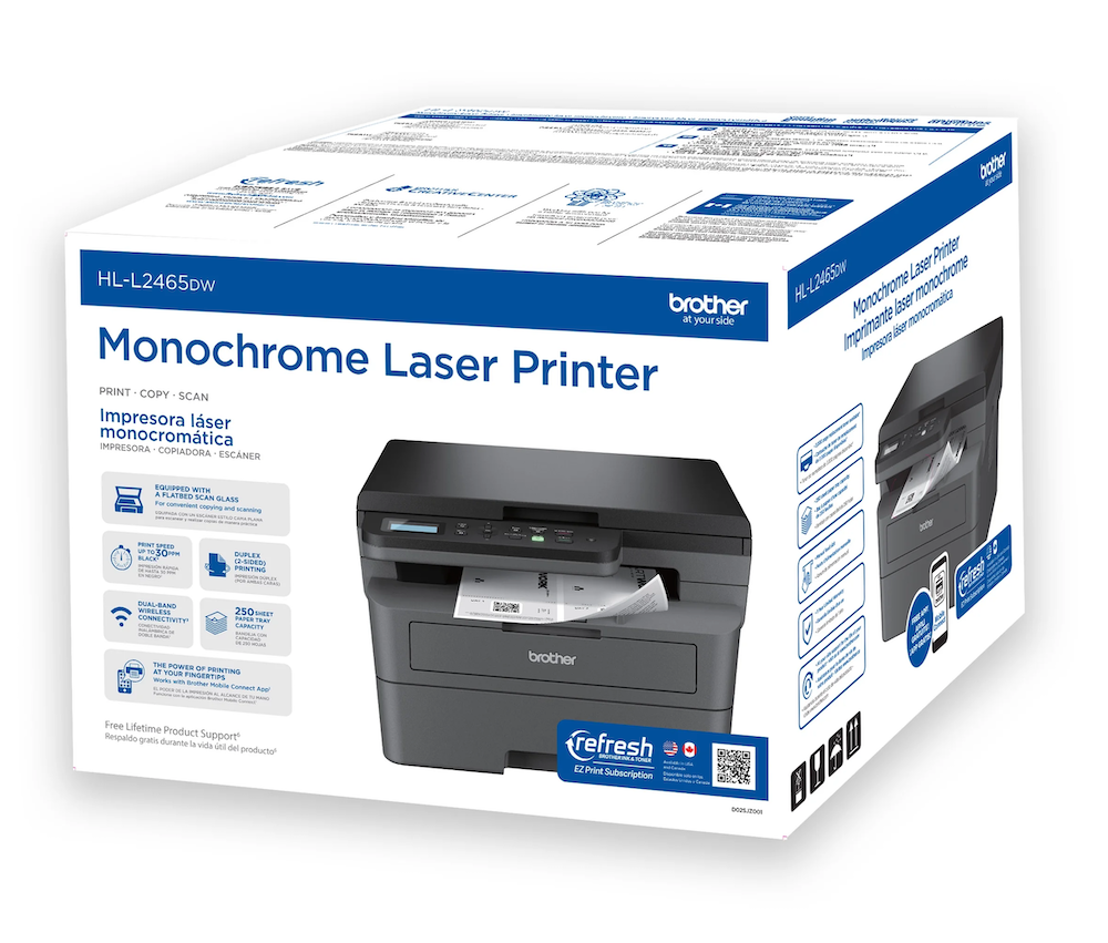 Brother HL-L2465DW Business Monochrome, Wireless, Duplex - Print, Copy, Scan