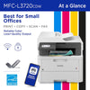 Brother MFC-L3720CDW Wireless Color Printer, Copy, Scan and Fax, Duplex and Mobile Printing