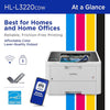 Brother HL-L3220CDW Wireless Color Printer with Duplex and Mobile Printing