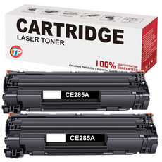 Compatible HP CE285A 85A Toner Cartridge Black - 2 Pack