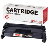 Compatible HP CF226A 26A MICR Toner Cartridge Black 3.1K