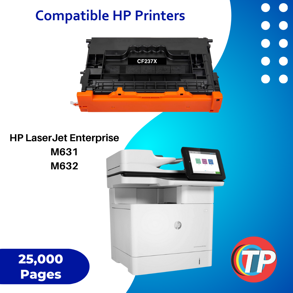 Remanufactured CF237X 37X Toner Cartridge Black High Yield 25K Pages