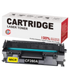 Compatible HP CF280A 80A MICR Toner Cartridge Black 2.7K