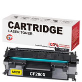 Compatible HP CF280X 80X MICR Toner Cartridge Black 6900 Pages