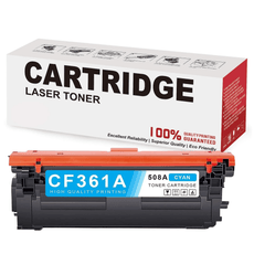 Compatible HP CF361A 508A Toner Cartridge Cyan 5K