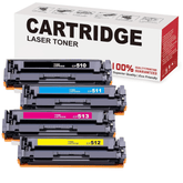 Compatible HP 204A Toner Cartridges CF510A, CF511A, CF512A, CF513A Value Pack