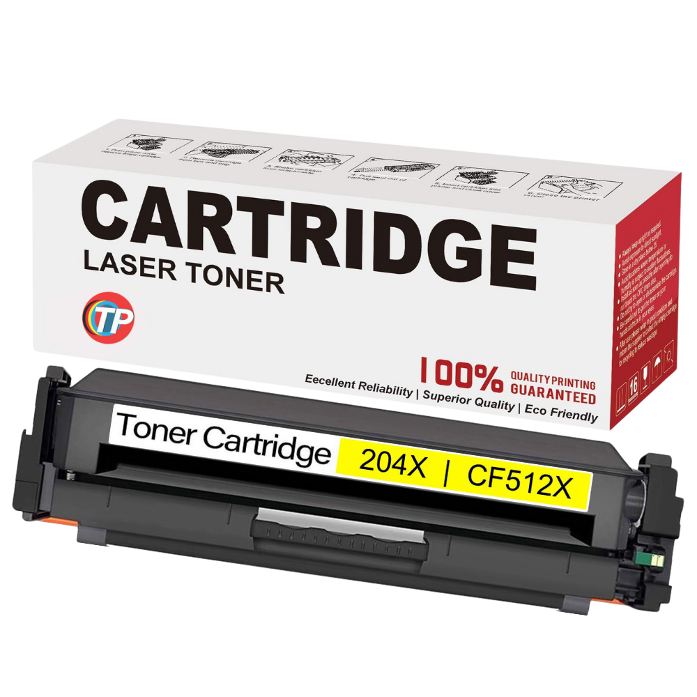 Compatible HP CF512X, 204X Toner Cartridge Yellow 2500 Pages