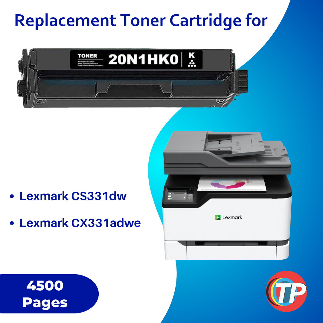 Compatible Lexmark 20N1HK0 Black Toner Cartridge 4500 Pages