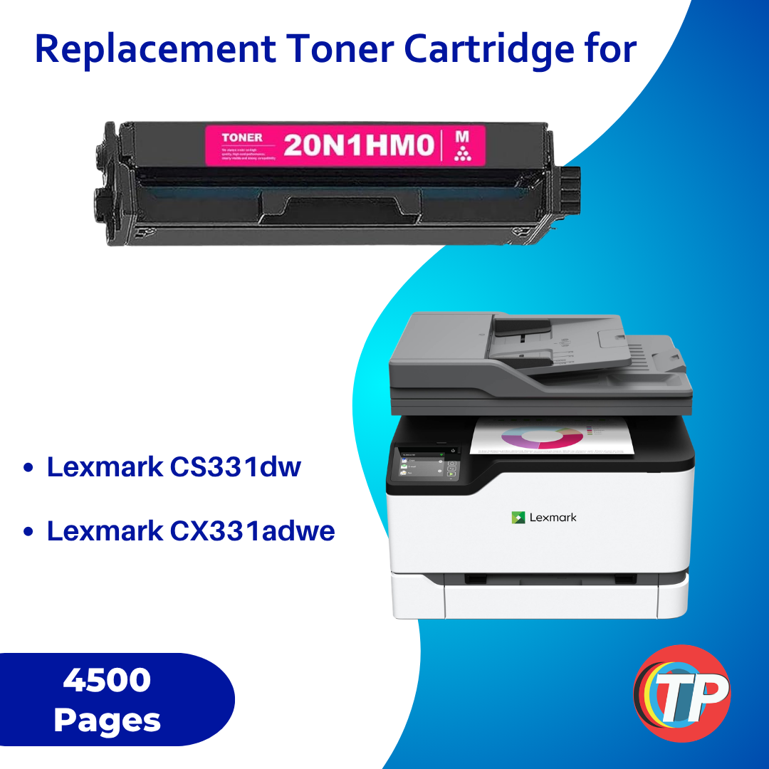 Compatible Lexmark 20N1HM0 Toner Cartridge Magenta 4500 Pages