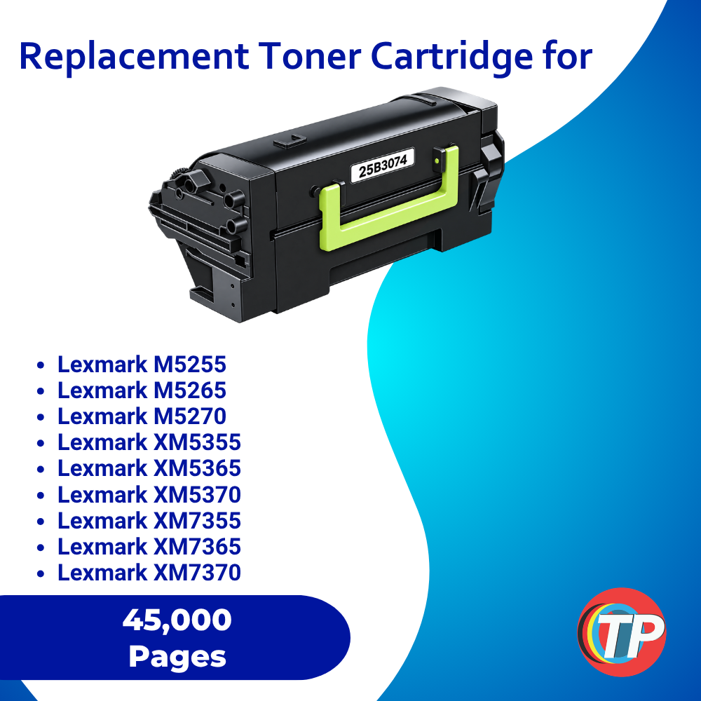 Compatible Lexmark 25B3074 Toner Cartridge Black 45000 Pages