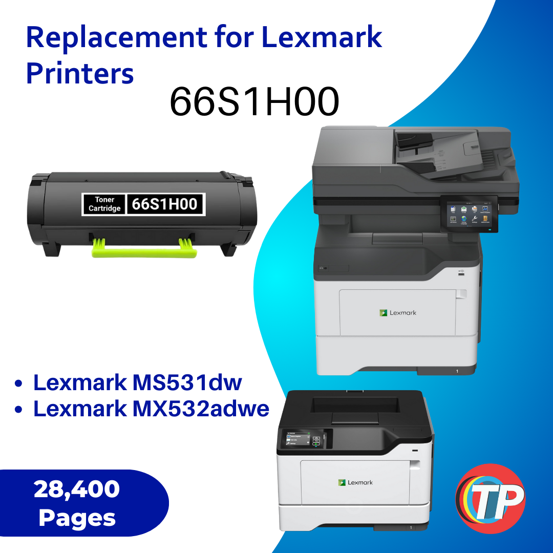 Compatible Lexmark 66S1H00, MS531dw, MX532adwe Toner Cartridge 28400 Pages