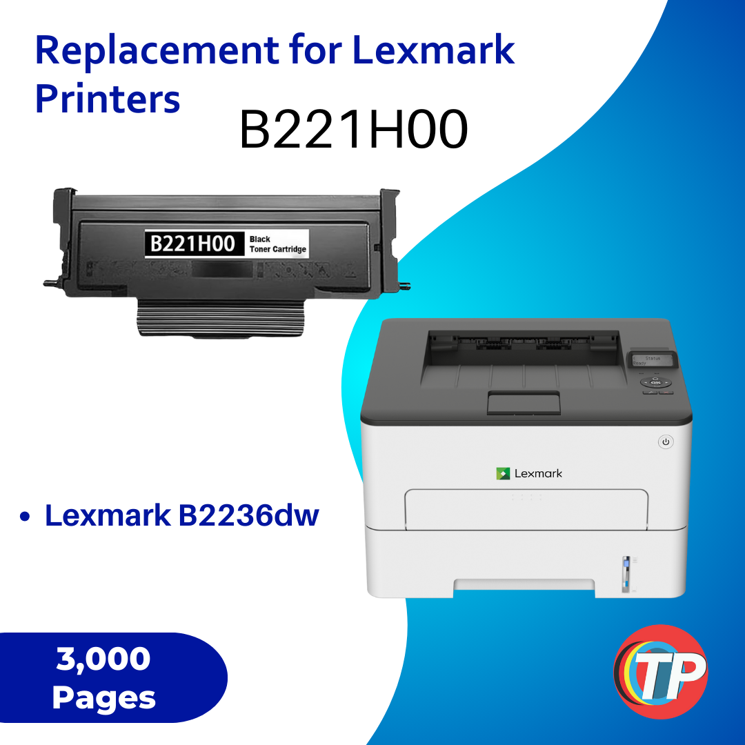 Compatible Lexmark B221H00 Toner Cartridge Black 3000 Pages