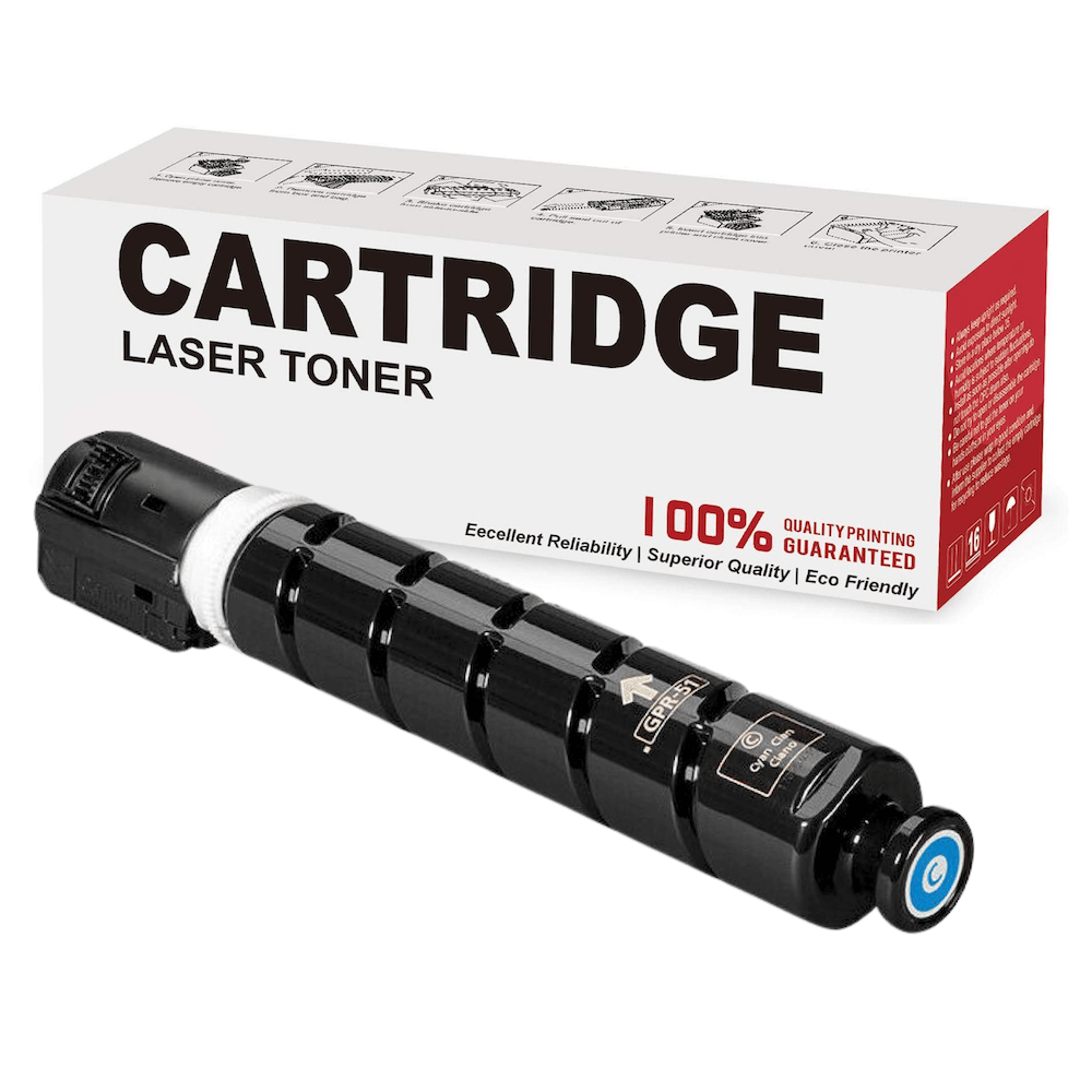 Compatible Canon GPR-51 8517B003 Toner Cartridge Cyan 21.5K