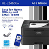 Brother Wireless HL-L2460DW Compact Monochrome Laser Printer, Duplex and Mobile Printing