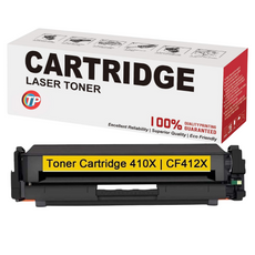 Compatible HP CF412X 410X Toner Cartridge Yellow 5K