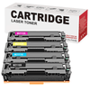 Compatible HP 206X Toner Cartridges BCYM OEM Chip (Without toner level)