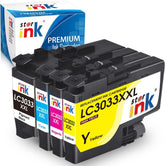 Compatible Brother LC3033XL Ink Cartridge Ultra High Yield Value Pack