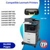 Compatible Lexmark 24B6020 Toner Cartridge Black 35K